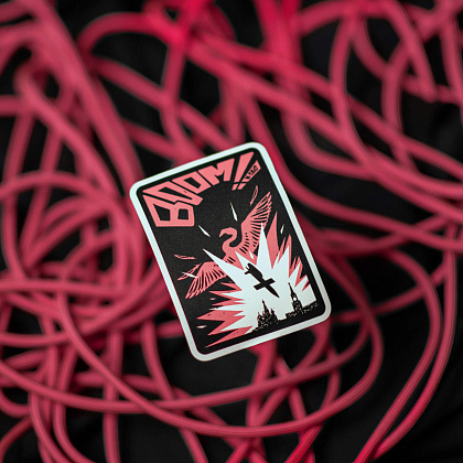 M-Tac наклейка Boom!! Фламінго Pink– Милитарист - фото 3