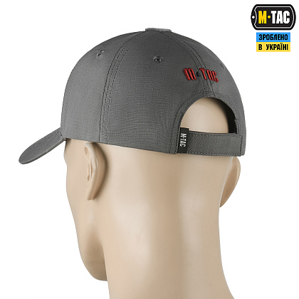 M-Tac бейсболка Elite Flex ріп-стоп Yarchuk Wolf Grey– Мілітарист - зображення 4