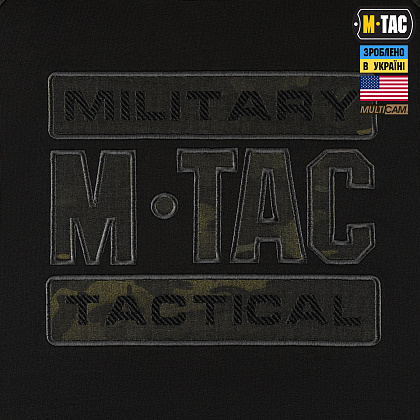 M-Tac кофта Hoodie Combat Black Edition Black Multicam– Милитарист - фото 5