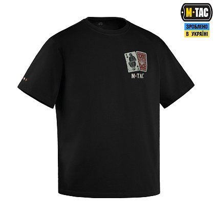 M-Tac футболка Powerful Combination Cotton Hard Black– Мілітарист - зображення 4
