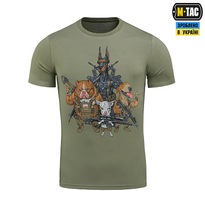 M-Tac футболка Rex team Light Olive– Мілітарист - зображення 3
