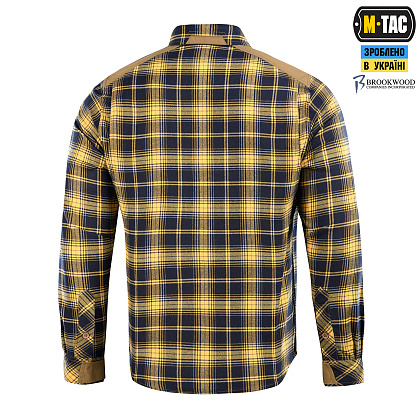 M-Tac сорочка Redneck Shirt Navy Blue/Yellow– Мілітарист - зображення 4