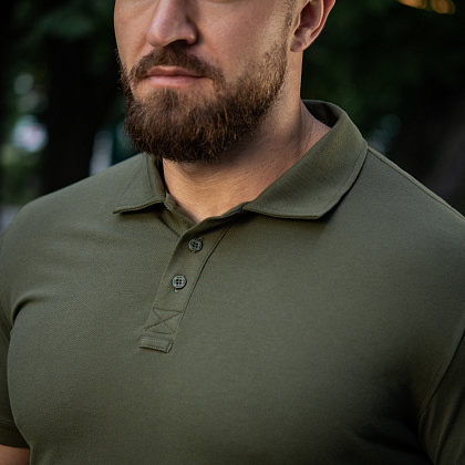 M-Tac поло Basic 65/35 Army Olive– Мілітарист - зображення 9