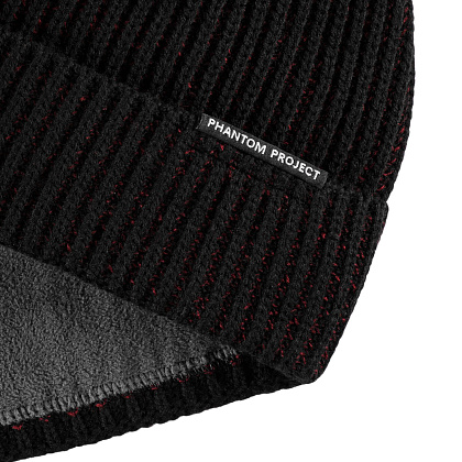 Phantom Project/M-Tac шапка Watch Cap Black/Red– Мілітарист - зображення 4