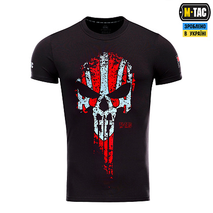 M-Tac футболка Месник Black/Red/Grey– Мілітарист - зображення 2