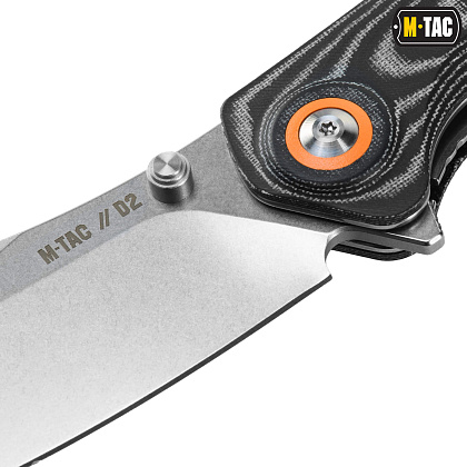 M-Tac ніж складний Type 14 Black/Grey– Мілітарист - зображення 6