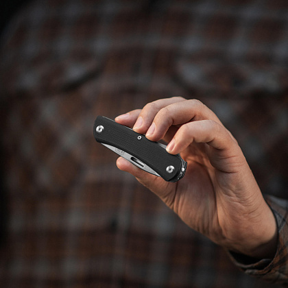 M-Tac нож складной Type 9 (6 инструментов) Black/Steel– Милитарист - фото 19