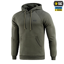 M-Tac кофта Hoodie Cotton Raglan Hard Army Olive– Мілітарист