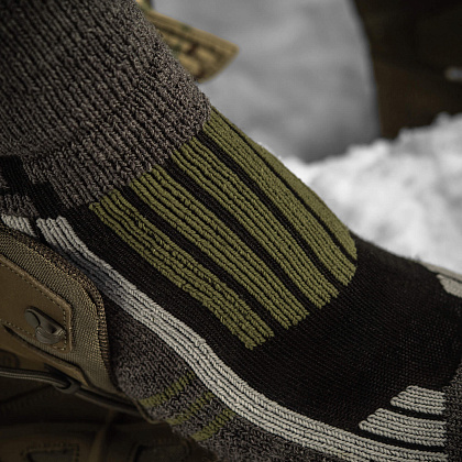M-Tac шкарпетки Merino Trekking Olive– Милитарист - фото 12