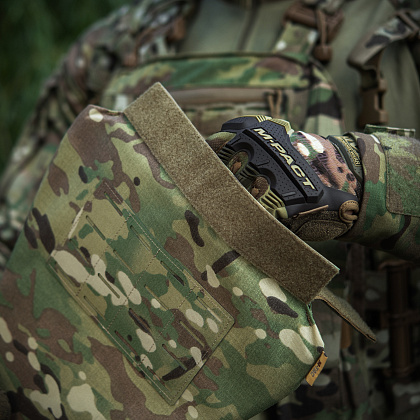 M-Tac фартух протиуламковий з балістичним пакетом 1 клас (BRONYX) Laser Cut Multicam– Мілітарист - зображення 25