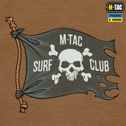 M-Tac футболка Surf Club Coyote Brown– Мілітарист - зображення 5