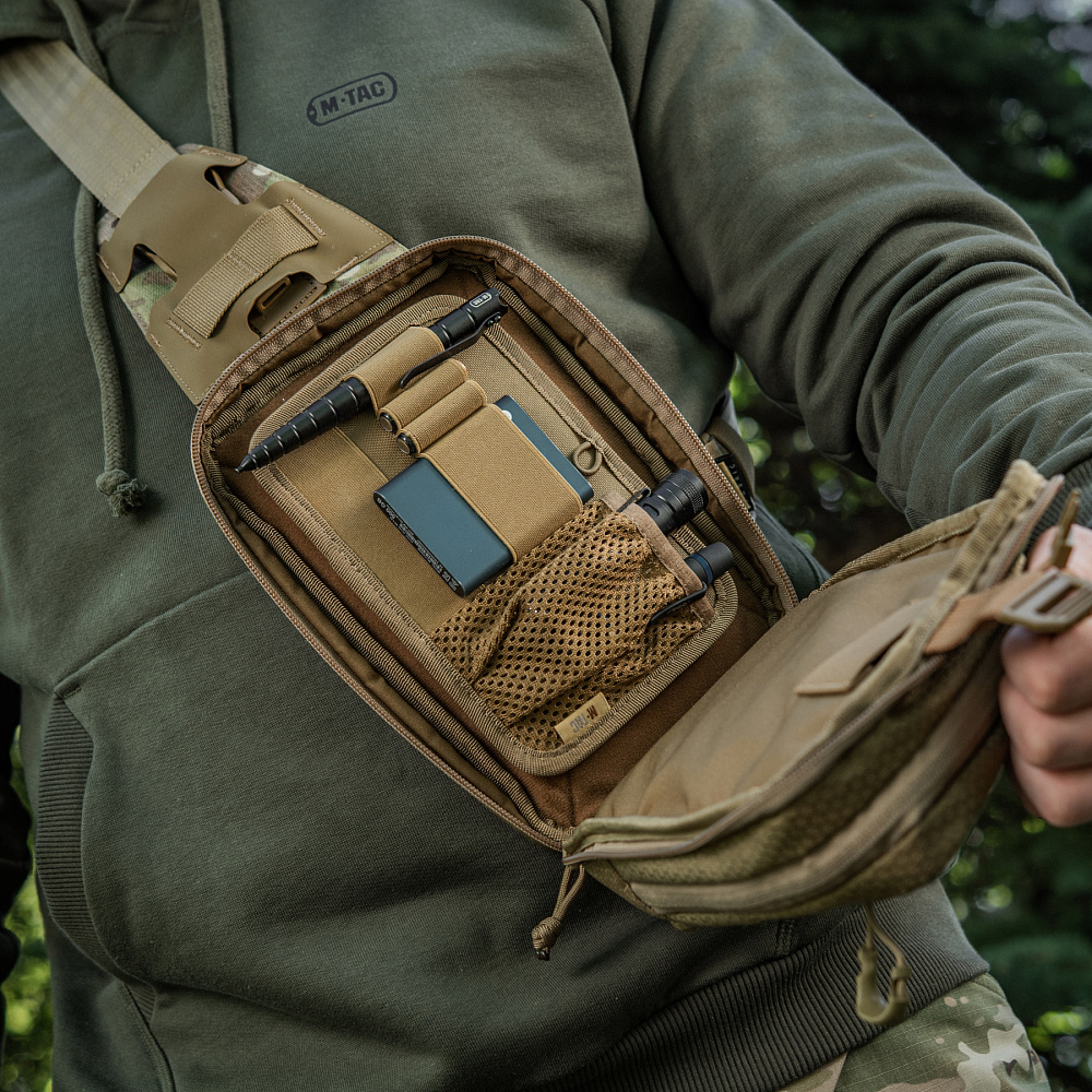M-Tac сумка Sling Pistol Bag Elite Hex з липучкою Multicam/Coyote ціни в  Києві, Харкові, Дніпрі, Одесі, Запоріжжі