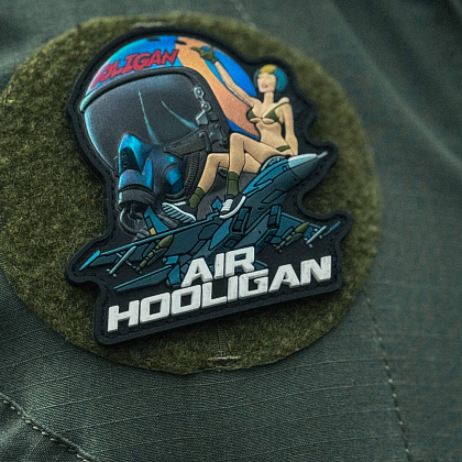 M-Tac нашивка Air Hooligan PVC– Мілітарист - зображення 4