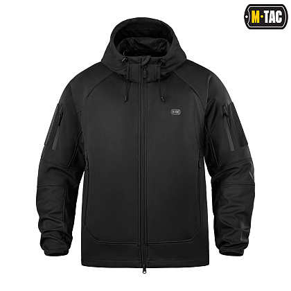 M-Tac куртка Soft Shell Lightweight Black– Мілітарист - зображення 2