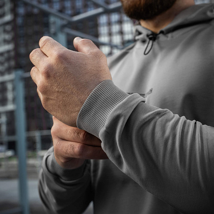 M-Tac кофта Hoodie Born by Revolution Light Grey– Мілітарист - зображення 8