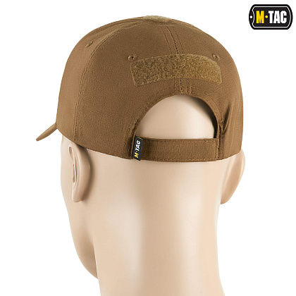 M-Tac бейсболка з липучкою Flex ріп-стоп Coyote Brown– Мілітарист - зображення 3