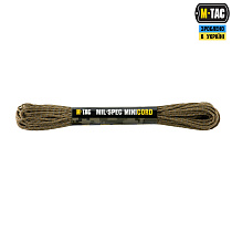 M-Tac паракорд Minicord Mil-Spec 15m Coyote Reflective– Мілітарист