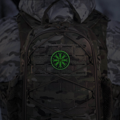 M-Tac нашивка шолом Жаху PVC Black/GID– Мілітарист - зображення 11