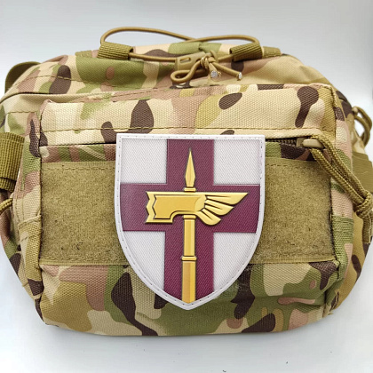 Шеврон ПВХ ЗСУ 78-й десантно-штурмовий полк– Мілітарист - зображення 2