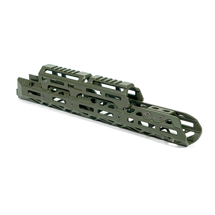 Крук цевье для АК длинное с креплением M-Lok и длинным верхним мостом OD Green (1U004B)– Милитарист - фото 4