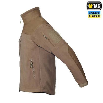 M-Tac куртка Alpha Microfleece Gen.II Coyote– Мілітарист - зображення 3