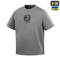 M-Tac футболка Defense Cotton Hard Oversize Light Grey– Мілітарист