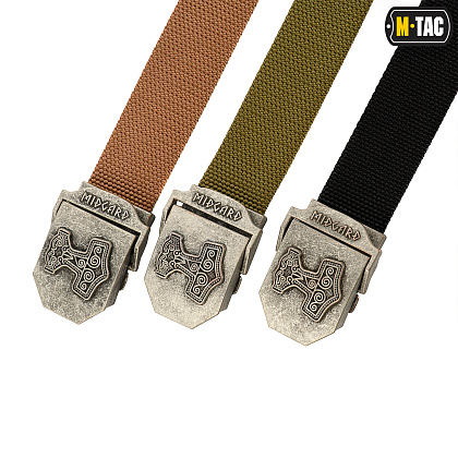M-Tac ремінь Молот Тора Olive– Мілітарист - зображення 4
