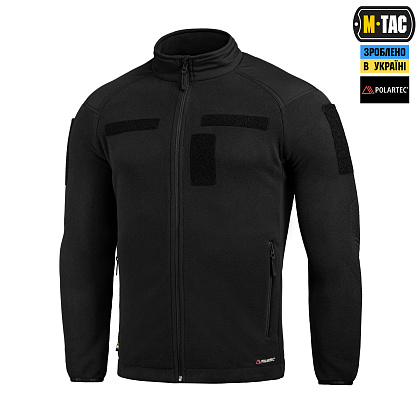 M-Tac куртка Combat Fleece Polartec Jacket Black - зображення 1 M-Tac куртка Combat Fleece Polartec Jacket Black– Мілітарист - зображення 1
