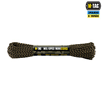 M-Tac паракорд Minicord Mil-Spec 30m Black/Coyote– Мілітарист