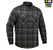 M-Tac сорочка Lumberjack Merino Cold Weather Blue/Yellow– Мілітарист - мініатюра 3