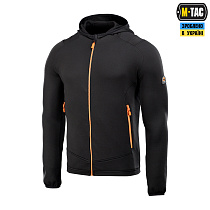 M-Tac кофта Spider Microfleece Hoodie Black– Милитарист