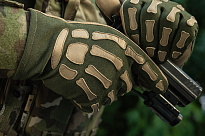  M-Tac перчатки Skeleton Nomex Olive/Coyote