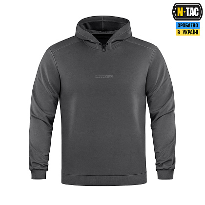 M-Tac кофта Hoodie Born by Revolution Dark Grey– Милитарист - фото 2
