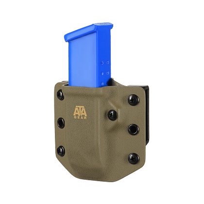 ATA Gear паучер модель Pouch ver.1 для Glock - 17/22/47 Flat Dark Earth - Spring правша/левша– Милитарист - фото 2
