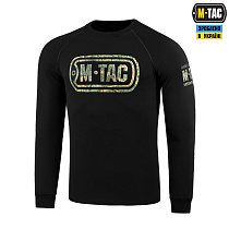 M-Tac реглан Logo Black– Мілітарист