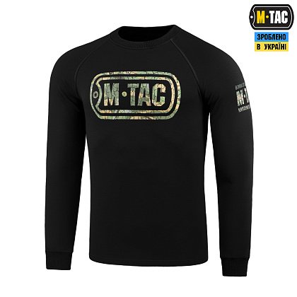 M-Tac реглан Logo Black– Мілітарист - зображення 1