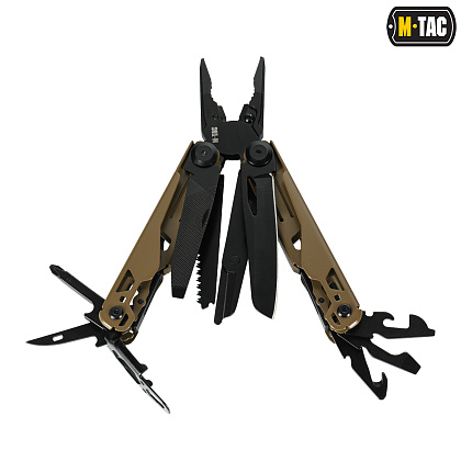 M-Tac мультитул Type 9 Brown/Black– Милитарист - фото 1