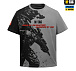 M-Tac футболка Warrior Oversize Light Grey– Милитарист - миниатюра 3