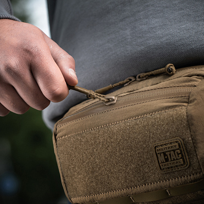 M-Tac сумка City Waist Bag з липучкою Lite-C Elite Coyote– Мілітарист - зображення 18