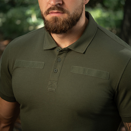 M-Tac поло тактическое Ranger 65/35 Army Olive - фото 12 M-Tac поло тактическое Ranger 65/35 Army Olive– Милитарист - фото 12