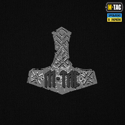 M-Tac кофта Hoodie Ragnarok Cotton Hard Black– Милитарист - фото 8