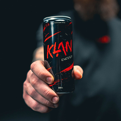 Напій енергетичний Klan Energy, безалкогольний сильногазований 0,33л– Мілітарист - зображення 11