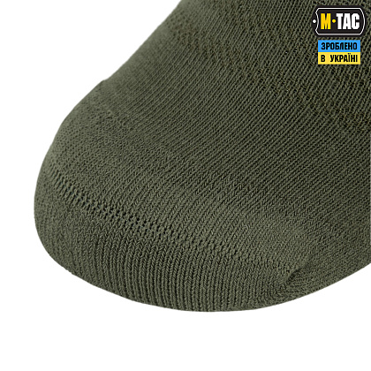 M-Tac шкарпетки Tactical Socks Cotton 67% Olive– Мілітарист - зображення 5