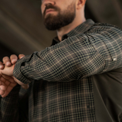 M-Tac сорочка Tactical Cotton Shirt Black/МС– Мілітарист - зображення 18