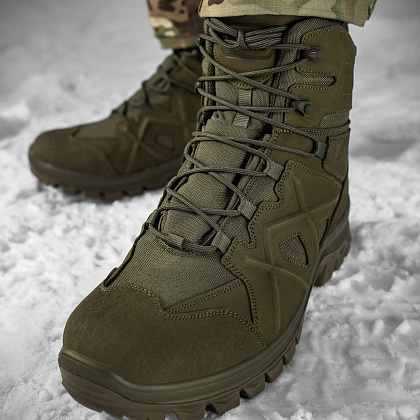 M-Tac ботинки полевые с утеплителем Winter Cross Ranger Green– Милитарист - фото 20
