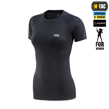 M-Tac футболка Ultra Light Polartec Lady Black– Мілітарист - зображення 1