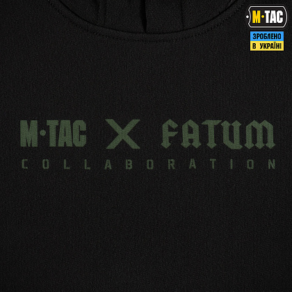 M-Tac кофта Hoodie Cotton Hard Fatum Black– Мілітарист - зображення 8