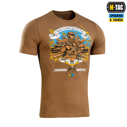 M-Tac футболка Reconquista Coyote Brown– Мілітарист - зображення 3