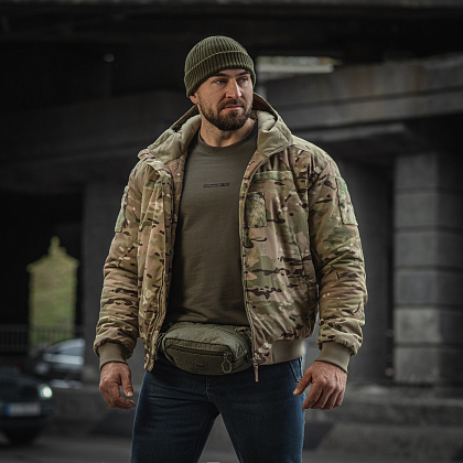 M-Tac куртка MA-1 Hooded Military Primaloft MC– Милитарист - фото 17