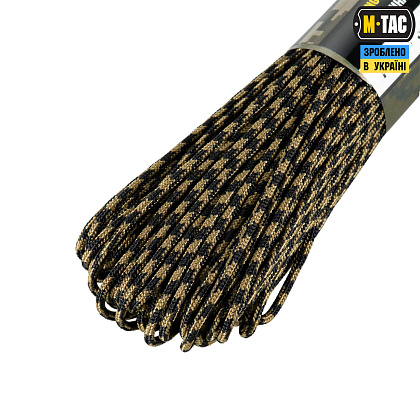 M-Tac паракорд Minicord Mil-Spec 30m Black/Coyote– Мілітарист - зображення 3